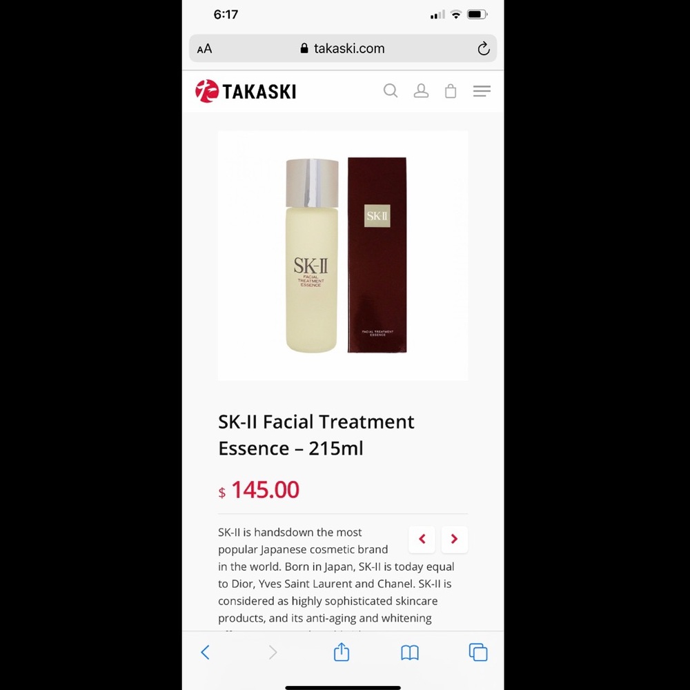 SK-II Facial Treatment Essence – 215ml